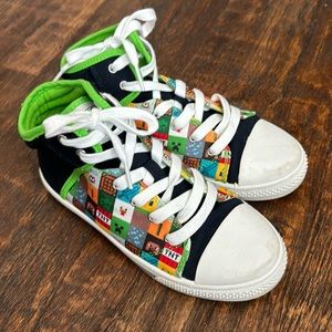 Minecraft Shoes Officially Licensed Minecraft Boys High Top
